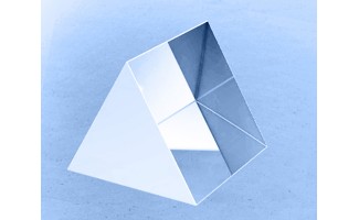 25мм CaF2 Непокрытая равносторонняя призма с плоскостью λ/2